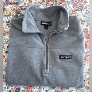 Patagonia Men’s Small Gray Pullover Fleece